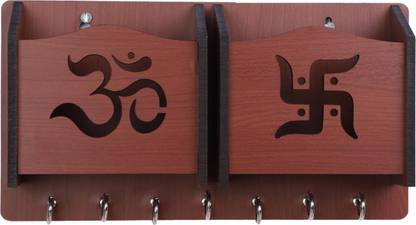 KHEDAPATI CRAFTS Wood Key Holder