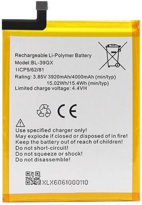 Zoronic Mobile Battery For  Infinix Hot S3 X573 X573B