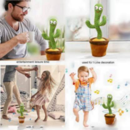 Fortay Latest Dancing Cactus Repeat, Talking Dancing Cactus Toy, Repea