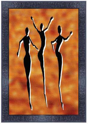 pnf Modern art Wood Photo Frames with Acrylic Sheet (Glass) 399 Digital Reprint 14 inch x 10 inch Painting