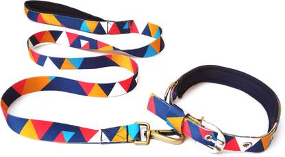 MODERN GIANTS Dog belt with collar soft padding adjustable size for small and medium dogs 139.7 cm Dog Strap Leash