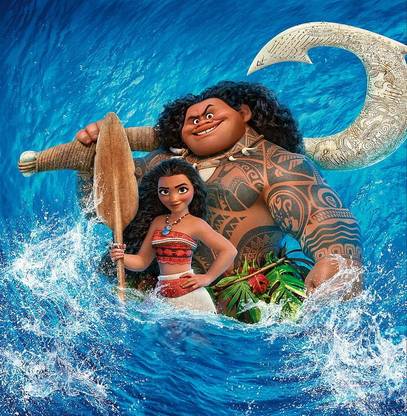 Disney Animation Moana Matte Finish Poster Photographic Paper