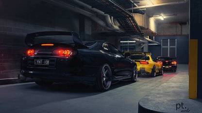 Toyota Supra Mk4 Toyota Supra Toyota Mazda Rx 7 Fd Mazda Rx 7 Matte Finish Poster Photographic Paper