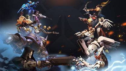 Blizzard Overwatch Tracer Overwatch Zenyatta Overwatch Matte Finish Poster Photographic Paper