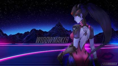 Widowmaker Overwatch Widowmaker Overwatch Matte Finish Poster Photographic Paper