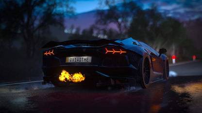 Forza Games Forza Horizon 3 Forza Horizon Lamborghini Aventador Matte Finish Poster Photographic Paper