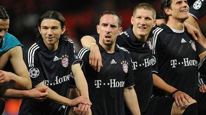 Bayern Munich Bastian Schweinsteiger Soccer Franck Ribery Bayern Munich FC Matte Finish Poster Photographic Paper