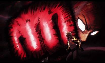 One Punch Man Genos Anime Glowing Eyes Matte Finish Poster Photographic Paper