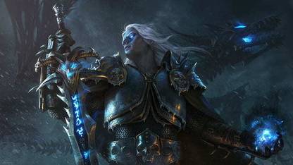 Lich King Arthas Menethil World Of Warcraft Warcraft Iii Dragon Matte Finish Poster Photographic Paper