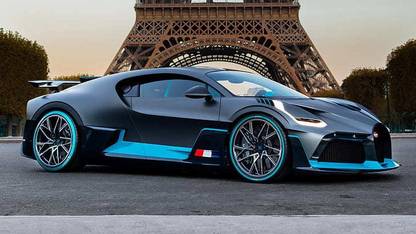 Bugatti Bugatti Divo Black Car Car Matte Finish Poster Photographic Paper