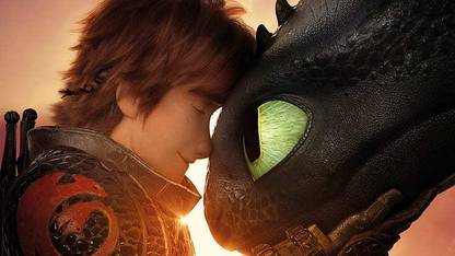 How To Train Your Dragon Hiccup Night Fury Matte Finish Poster Photographic Paper