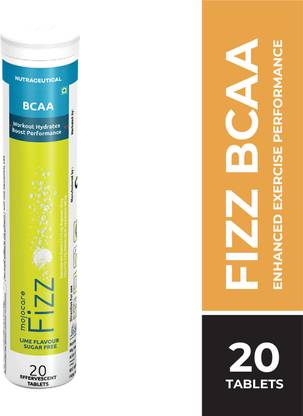 Mojocare Fizz BCAA for Enhanced Exercise Performance 20 Tablets BCAA
