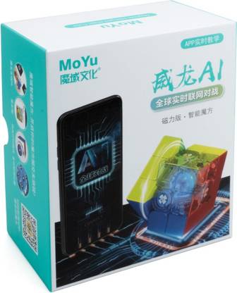 Cubelelo MoYu WeiLong AI 3x3 Magnetic Speedcube Highspeed Magic Cube Puzzle
