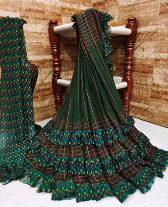 Printed Fashion Georgette Saree