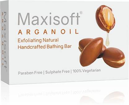 Maxisoft Argan Oil Exfoliating Handmade Bathing Bar