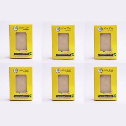 Lion Tree Handmade Lemon Soap Pack of 6