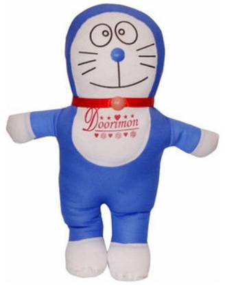 Anika Soft Cute and Beautiful Toy Standing Doremon for Kids Blue  - 40 cm