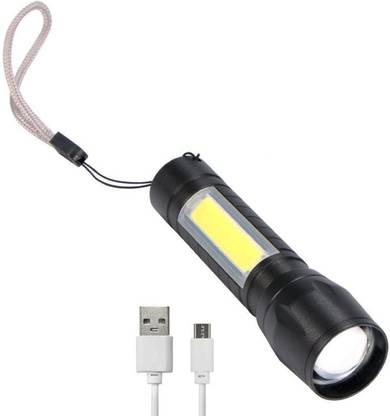 SMALL-SUN Mini 2in1 USB Rechargeable Battery 4 Mode Penlight Waterproof Light Torch