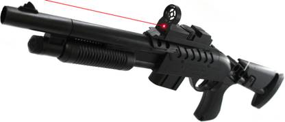Funport Pump Action Shotgun With Red Aim Guns & Darts
