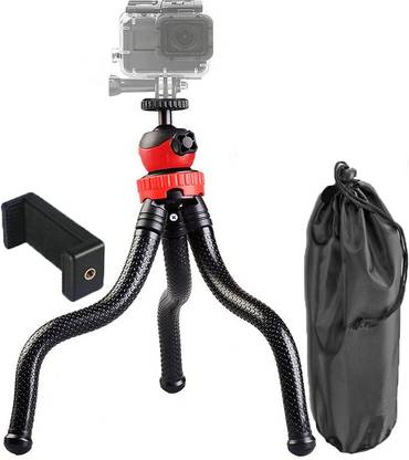 POZUB Mobile Stand DSLR tripod travel sport octopus Flexible Tripod Stand with Universal Mobile Holder + Dustproof Bag Camera Tablet tripod for Vlogging, Streaming and Photography Compatible for All DSLR, Mobile Phones and Action Cameras with 360 Degree Detachable Ball Head and Gorilla Mobile Phone Holder tripod Stand Foldable Heavy Duty Waterproof Extra Thick & Strong Mobile Holder Binoculars, spotting scope, in Stabilizer, in Gimbal Video Camera Tripod, Monopod, Monopod Kit, Tripod Ball Head, Tripod Bracket, Tripod Clamp, Tripod Kit