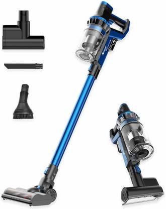 Proscenic P10 Cordless Vacuum Cleaner, 22000Pa Powerful, LED Touch Screen, 4 Adjustable Suction Modes, Removable Battery, 4-in-1 Handheld for Carpet Hard Floor Car Pet Hair, Blue Hand-held Vacuum Cleaner with 2 in 1 Mopping and Vacuum (Google Assistant and Alexa)