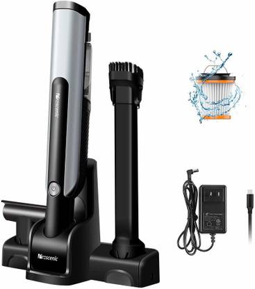 Proscenic S1 Cordless Handheld Vacuum Cleaner Lightweight with High Power 2 Adjustable Suction Modes, 3 in 1 Low Noise for Home,Car,Carpet,Quick Charge,Washable HEPA Hand-held Vacuum Cleaner