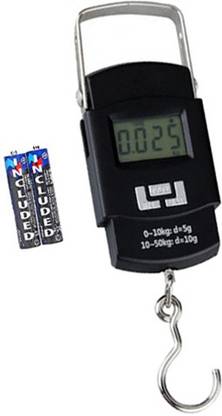 Glancing Luggage Bag Weight Machine- Digital Luggage Weighing Scale for Flights and Travel; Portable, Hanging Weight Machine for Bags and Baggage 50 KG /82/UGac Weighing Scale