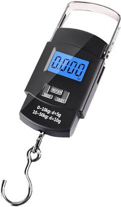 Glancing Luggage Weighing Scale- 50Kg Portable Luggage Hanging Weight Machine Digital Weighing Scale - with Batteries /28/KGac Weighing Scale