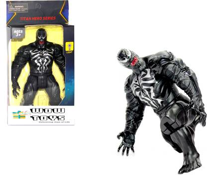 WOW Toys-Delivering Joys of Life Titan Hero Series|| Super Powerful Anti Hero Action Figure Toy for Kids Super Hero Character|| LED Light|| Pack of 1|| 18 cm