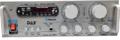 DAB Amplifier 4440 Double IC 6 Tone Amplifier Big Cabinet 160 W AV Control Amplifier