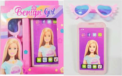 imtion 2 IN 1 ( Cell phone musical mobile toys + gogles ) Birthday return gift for kids