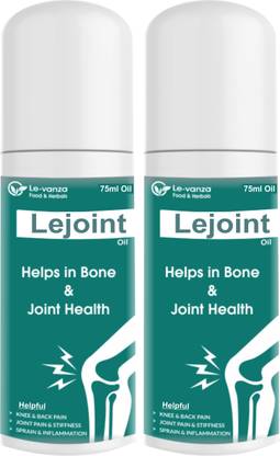 Le-vanza Food & Herbals Ayurvedic Joint Pain Relief oil for Body, Back, Knee, Legs, Shoulder and Muscle pain | Helps In All Kind Of Joint and Knee Pain