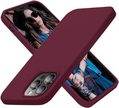 JackDerry Back Cover for APPLE iPhone 13 pro max, WINE RED