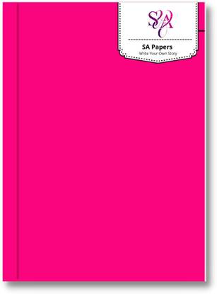 SA papers Neon Notebooks A4 Notebook Ruled 300 Pages