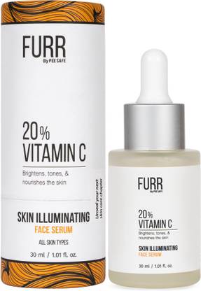 FURR By Pee Safe Skin Illuminating Face Serum | Brightens, Tones, & Nourishes the Skin - 30ml