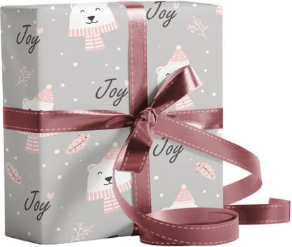 lussoliv 6 Pcs Premium Gift Wrapping Paper – 1 Design x 6 Wrapping Sheets For Small Gifts, 12" x 18" Paper Gift Wrapper