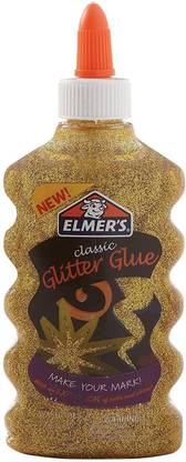 Elmer's Glitter Glue 6 oz (Golden) Glue