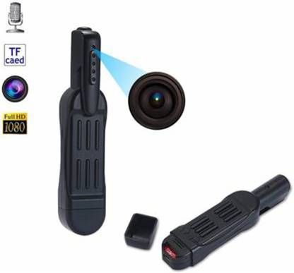 SATTOBISION 1080p Full HD Mini Hidden Recorder Bat Camera Loop Recording Cam Small Size Spy Video Secret Camera Built In Security Camera