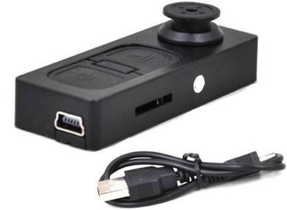 SPY HUB ButtonCamera_Black Spy Camera