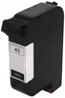 Kosh 45 Black Ink Cartridge Compatible For HP 45 / 51645AA Black Ink Cartridge For Use In HP DeskJet 712, 720, 722, 820, 830, 832, 850, 855, 870, 880, 882, 890, 895, 930, 932, 935, 950, 952, 960, 970, 990, 995, 1100, 1120, 1180, 1220 Printers Black Ink Cartridge