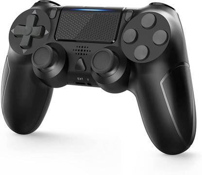 Spx •	Wireless Game Controller Gamepad Compatible with PS4/PS4 Slim with Enhanced Dual Vibration/Analog Sticks/6-Axis Motion Sensor (BLACK)  Joystick