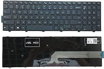 TechSonic Keyboard For Dell Inspiron 15 3000 3559 3565 3568 3573 3576 3558 3542 3541 3543 Internal Laptop-size Laptop Keyboard Compatible with Desktop, Laptop, Mac