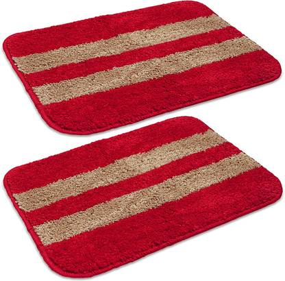 MODERN FAB Microfiber Bathroom Mat