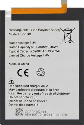 Zoronic Mobile Battery For  Infinix Note 8