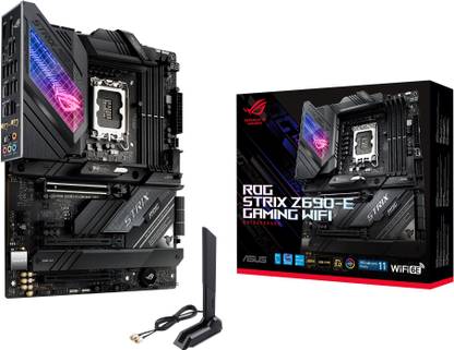 ASUS Rog Strix Z690-E Gaming Wifi LGA 1700Socket ATX Intel Z690 Chipset DDR5 Motherboard for Desktop