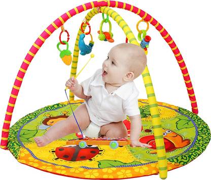 FUNLOOF Balak Cuddles My First Gym Foldable Laying with Hanging Rattles