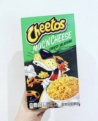 Frito-Lays Cheetos Mac 'N' Cheese Cheesy Jalapeno Flavour Pasta Imported Macaroni Pasta