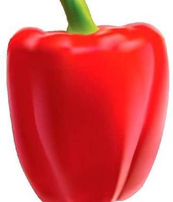 CYBEXIS VVI-4 - RED CAPSICUM (SHIMLA MIRCH) - (450 Seeds) Seed
