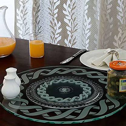 Xllent Revolving Tray | Revolving Tray for Dining Table | Twist N Pick Cardiff ( 18") Lasy Susan Containers Kitchen Rack Tray