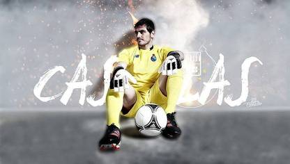 Casillas Fc Porto Real Madrid Real Madrid FC Matte Finish Poster Photographic Paper